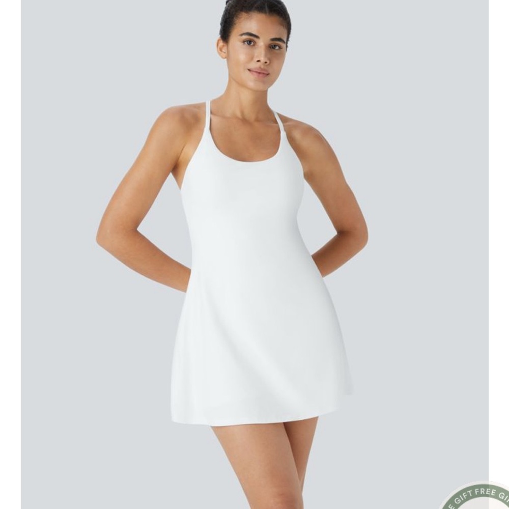 Halara White Tennis Dress